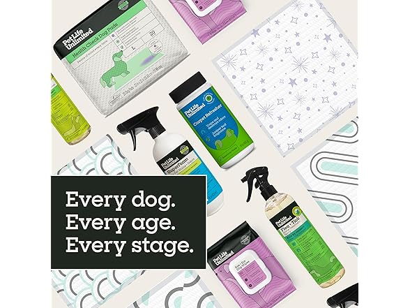 Pet Life Unlimited Dog Paw Wipes, Unscented