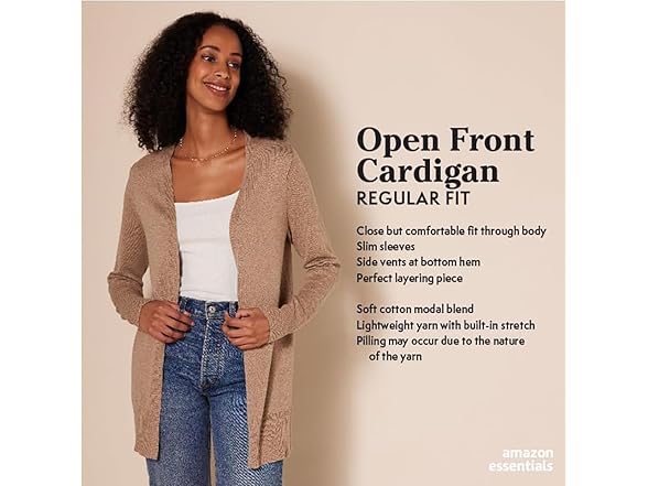 Amazon Essentials Womens Cardigan Sweater