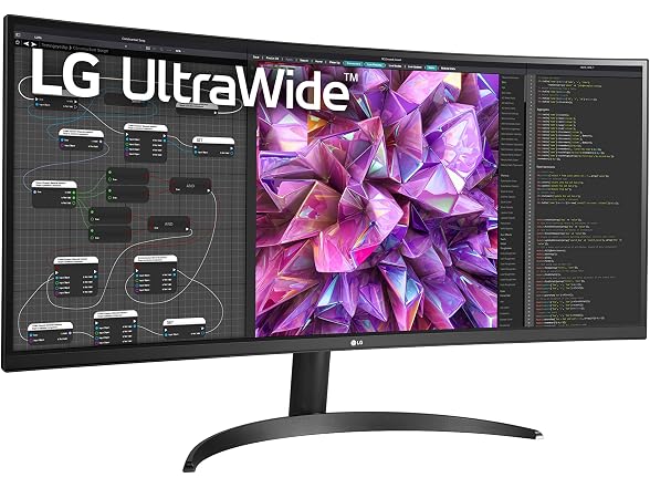 LG 34BQ60QC-B 21:9 Curved UltraWide QHD IPS Monitor