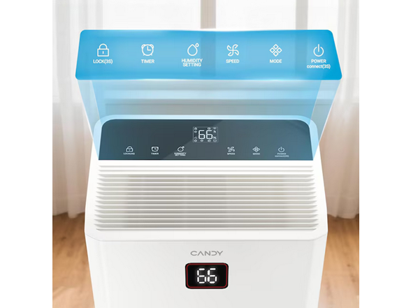 Candy CAS-CF40-W-US CANDY 84 Pints Dehumidifier