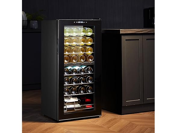 VEVOR 32-Bottle Wine Cooler