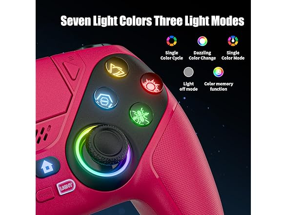 Nonbliep LED for PS5 Controller