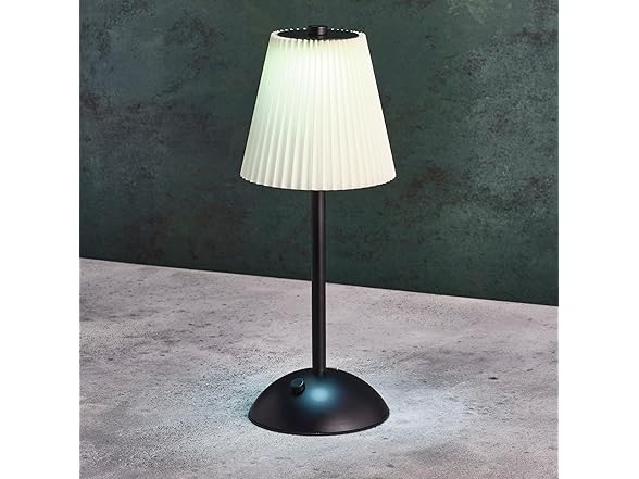 Elements 11.6" Black LED Table Lamp