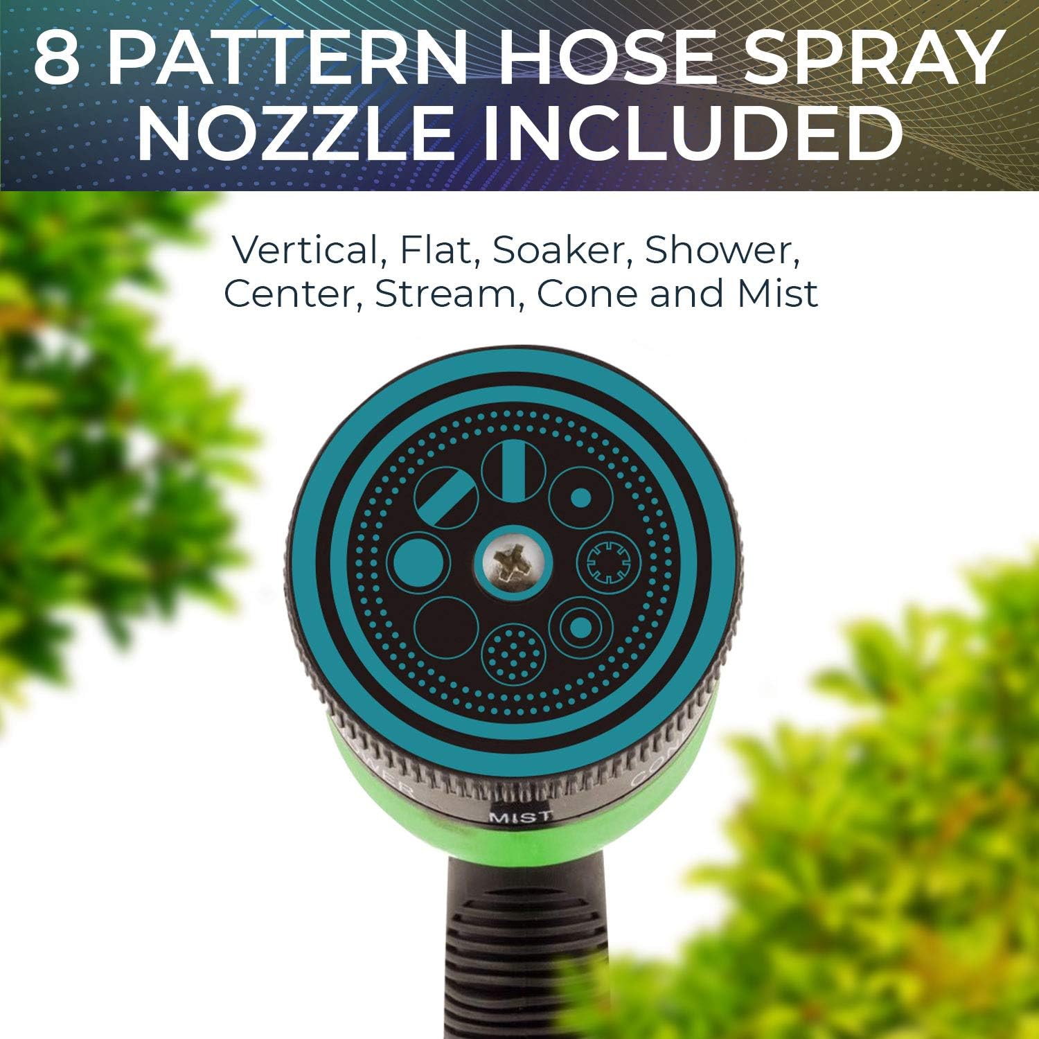 2-Pack 25ft Expandable Hose w/ Nozzle - Gallery 8
