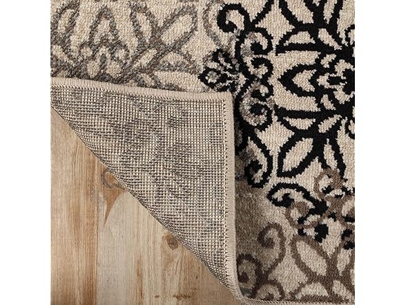 Superior Indoor Area Rug, 5' x 8', Multi-colored