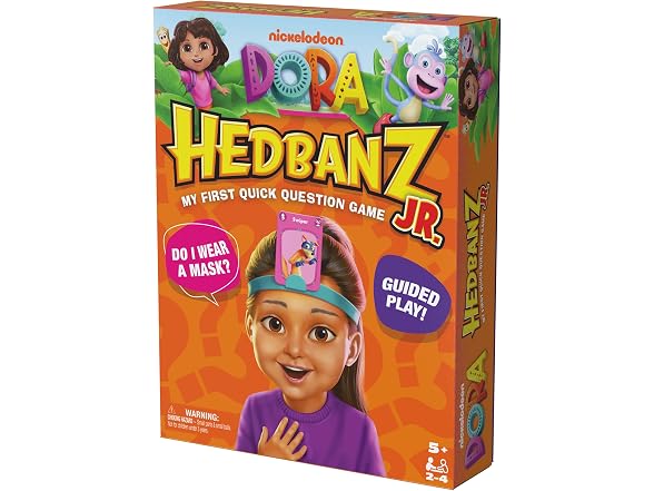 Dora the Explorer Hedbanz Jr., Picture Guessing Card Game