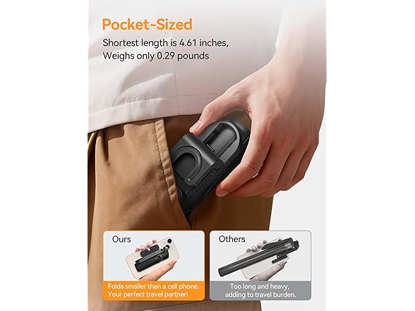 Portable Selfie Stick Tripod with Remote