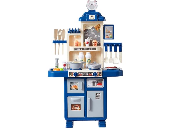 Kids Kitchen Playset, Toddler Kitchen with