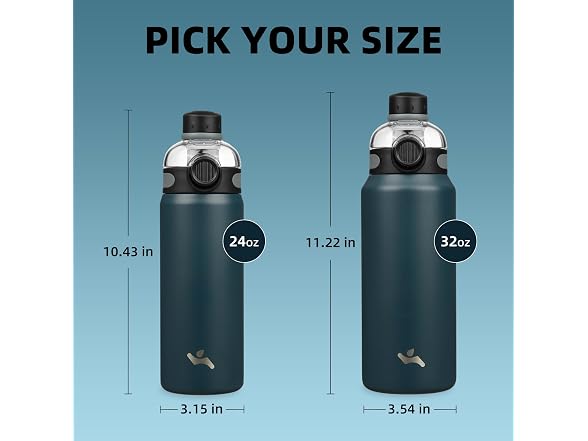 Konokyo 32oz Insulated S/S Water Bottle