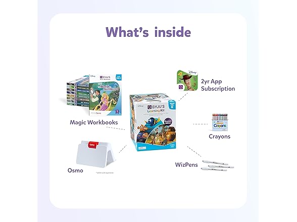 BYJU’S Learning Kit: Disney, Pre-K Premium Edition
