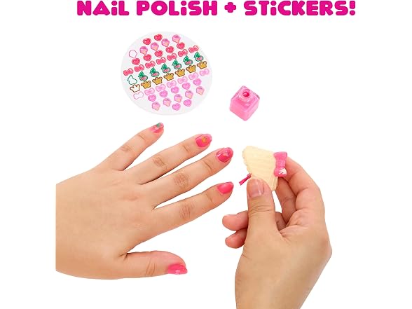 Yummiland Beauty Bag Playset + Lip Gloss Doll