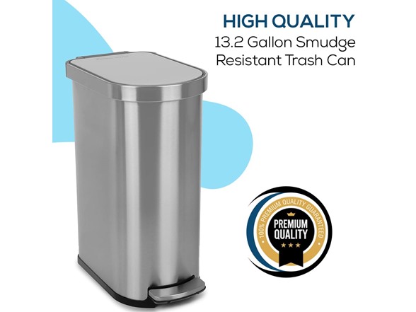 SIMPLI-MAGIC 13.2G Soft-Close Trash Can