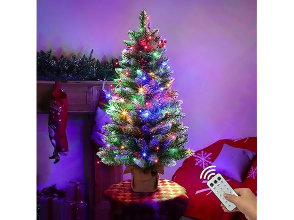 KISIQI 3ft Artificial Christmas Tree