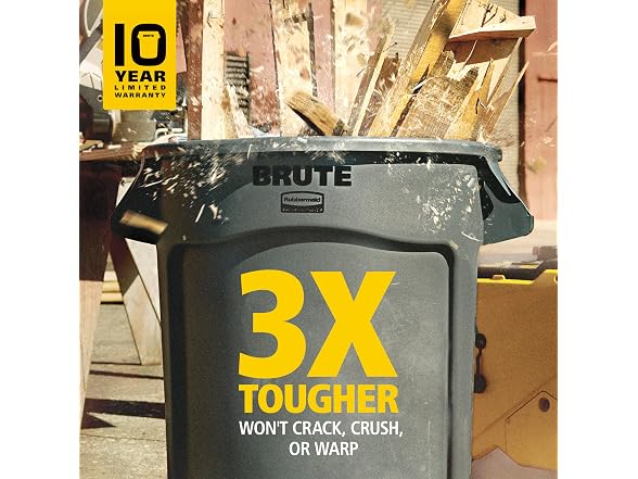32G Blue Recycling Vented Trash Container