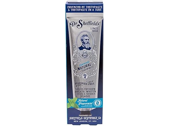 Dr Sheffield's, Toothpaste Natural Peppermint