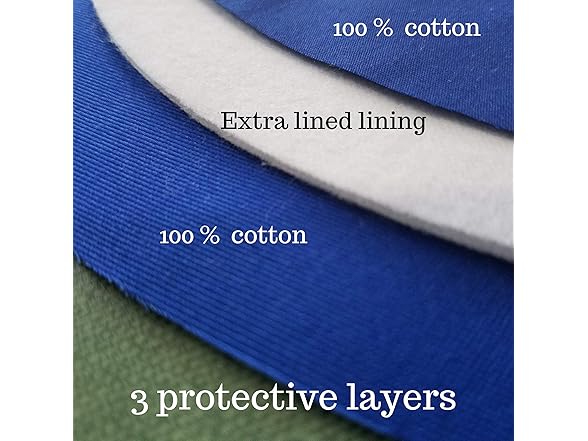 IUPTOWN CHIC 100% Cotton Face Cover