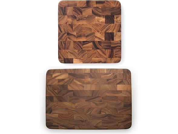 Ironwood Gourmet Kitchen Essential Wooden Cutting Board Set