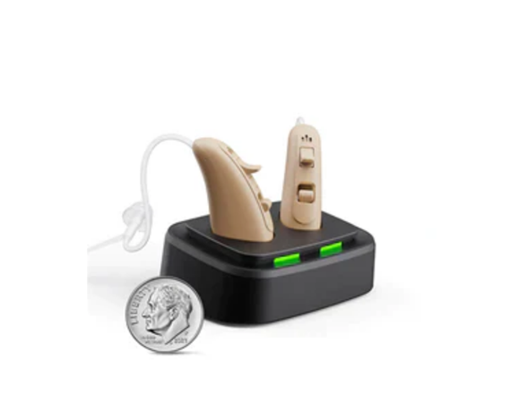 RCA Behind-the-Ear Hearing Aids w/Charging Stand
