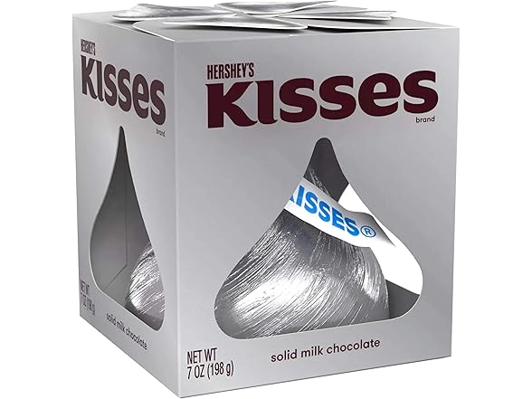 Hersheys Kisses Milk Chocolate Gift Box