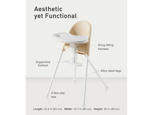 Mallify Foldable High Chair
