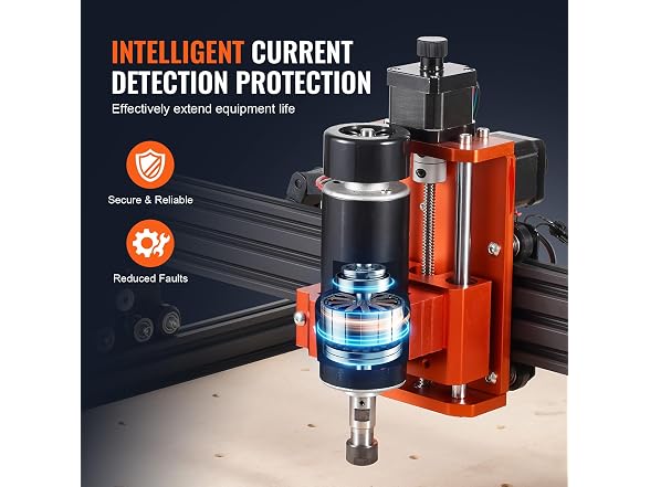 CNC Router Machine, 300W, 3 Axis GRBL Control