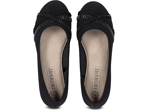 Harborsides Womens Round Toe Flats