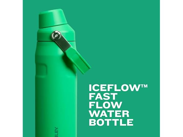 Stanley IceFlow Fast Flow Bottle, 36oz, Rose Quartz Glimmer