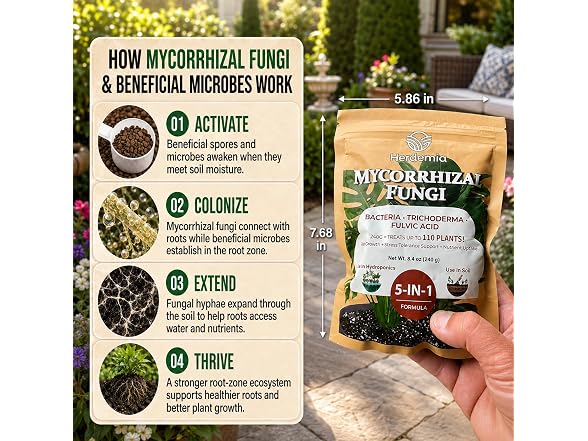Herdemia Mycorrhizal Fungi 8oz