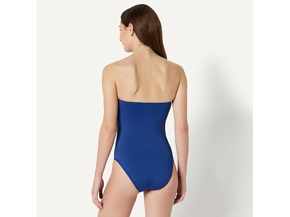 Amazon Essentials Women Bandeau One Piece Swimsuit