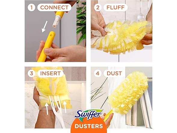 Swiffer Heavy Duty Dusters Lavender 24ct