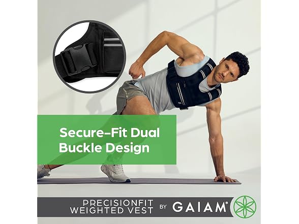 Gaiam PrecisionFit Weighted Vest (10 lb)