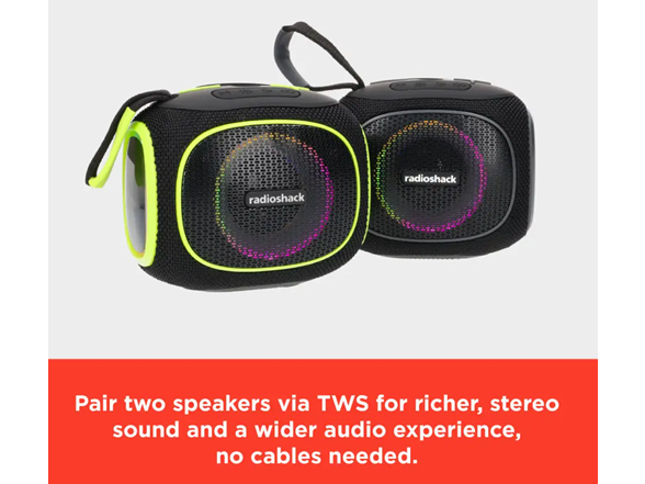 RadioShack 10W Wireless Bluetooth Mini Speaker