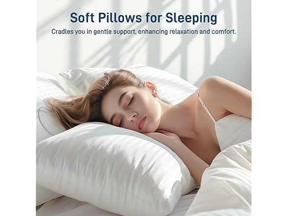Ankwos Hypoallergenic Side Sleeper Pillow