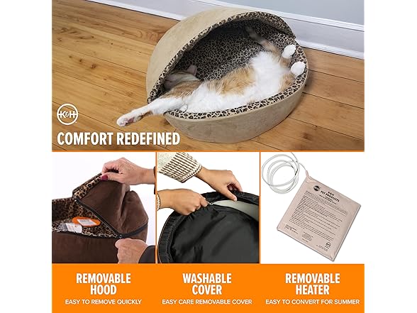 K&H Pet Products Thermo-Kitty Bed, Small
