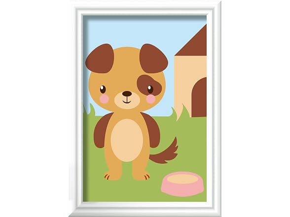 Ravensburger CreArt Cute Puppy Paint‑by‑Number