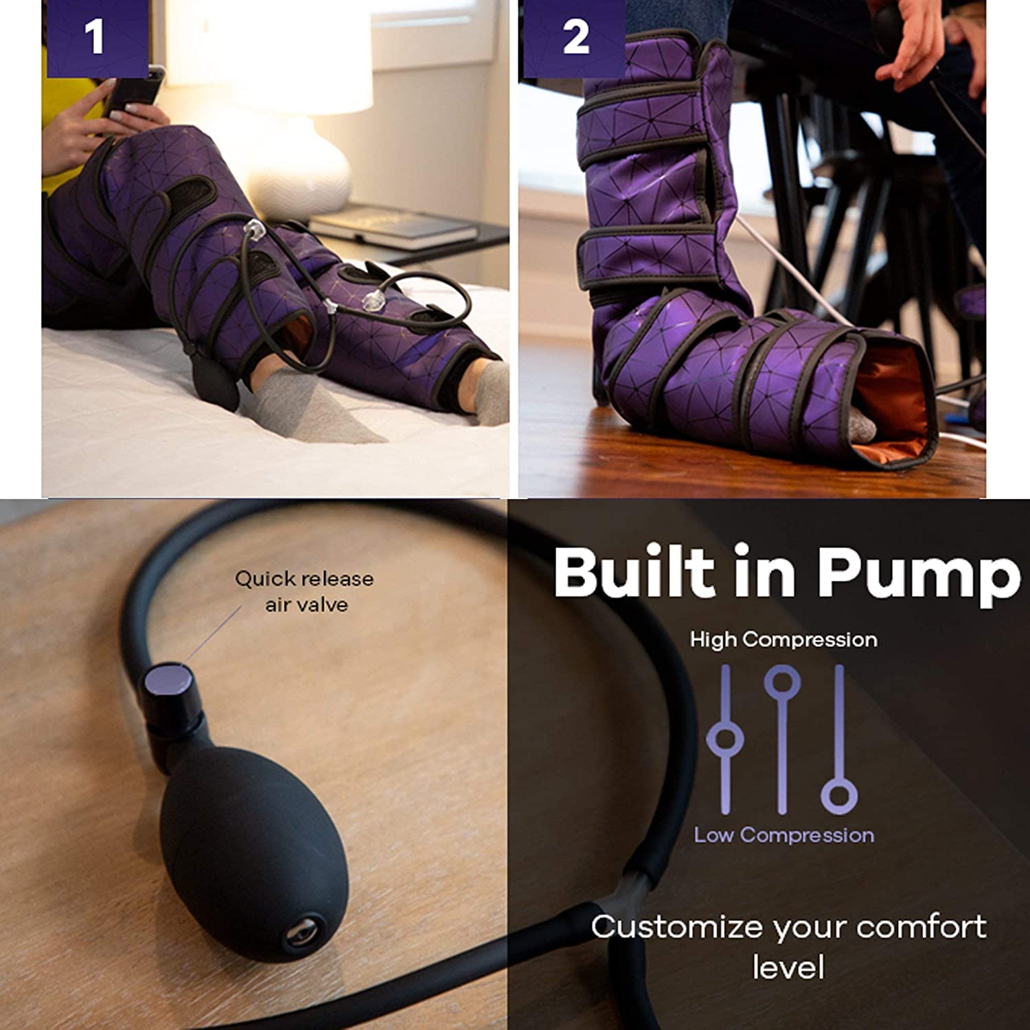 Evertone Thermosage 7 in 1 Leg Massager - Gallery 13
