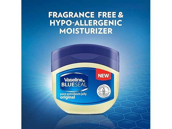 (6 Pack) Vaseline Unscented Petroleum Jelly 50ml