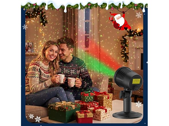EIUQH Christmas Projector Lights Outdoor