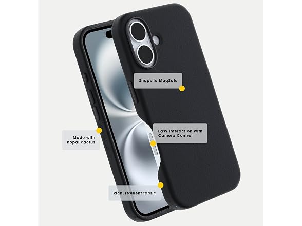 OtterBox iPhone 16 Symmetry Series Cactus Leather
