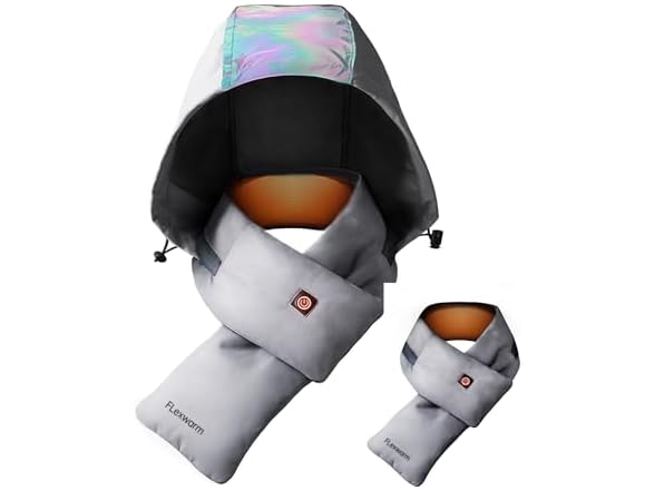 FLEXWARM Heated Scarf, Neck Heating Pad