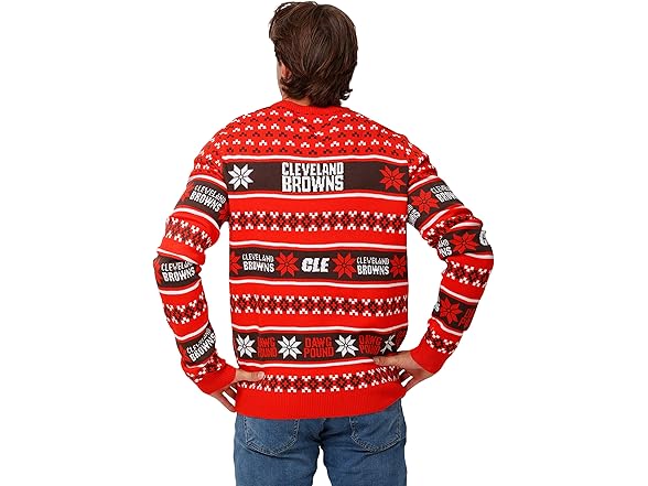CLEVELAND BROWNS Big Logo Sweater (M)
