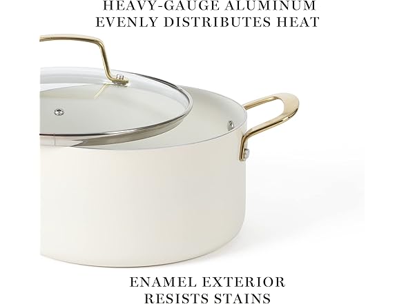 Martha Stewart Lockton Premium 10 Piece Cookware Set