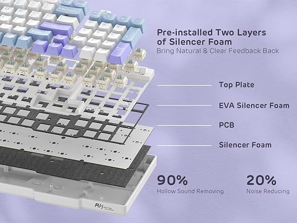 RK 96 Wireless Hot-Swappable Mechanical Keyboard