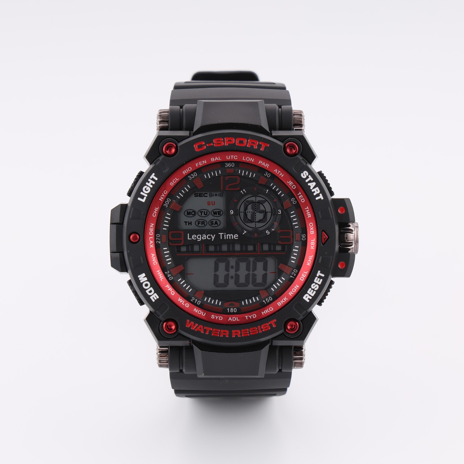 Mens C-Sport Digital Watch - Gallery 12