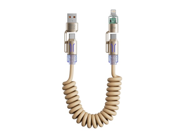 Power Spring 4-in-1 240W Fast Charging Cable