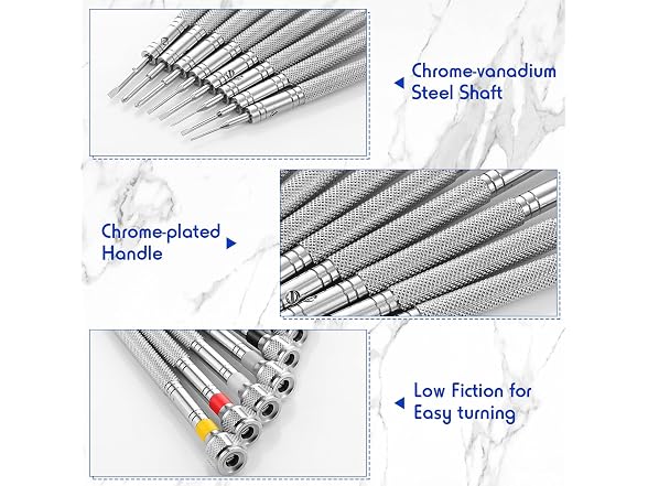 Chumia AAP-Tool-370 8pc Precision Jewelers Screwdriver