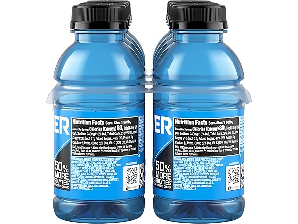 8PK POWERADE Sports Drink Mountain Berry Blast