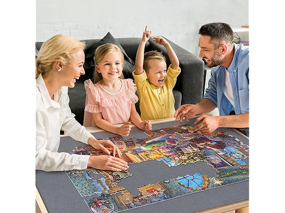 Sancallie 1500 Pieces Puzzle Board Set