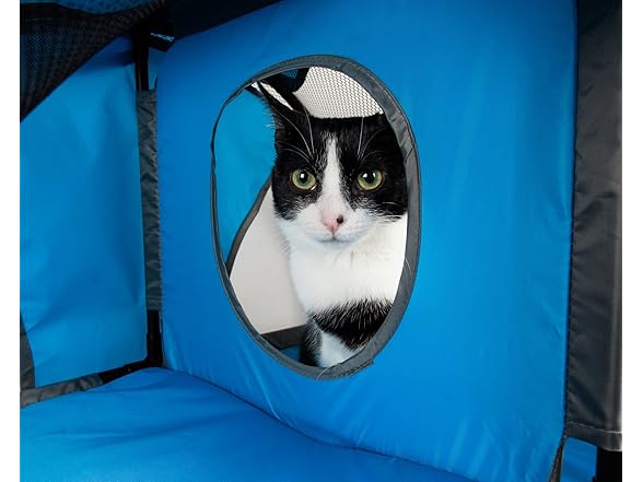 Pet Life ® Kitty-Play Portable House