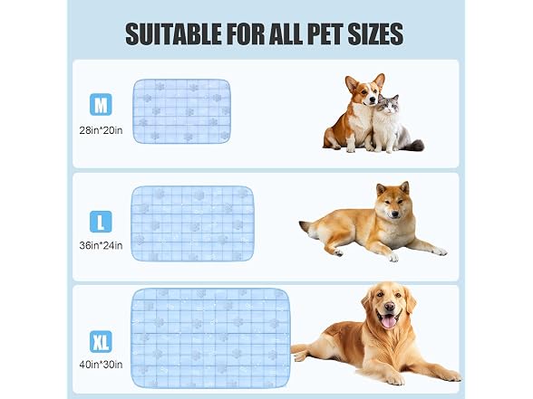 RIOGOO Dog Cooling Mat XL